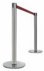 postes cromados cintas verdes